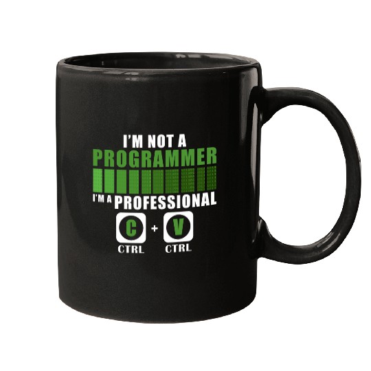 Im Not A Programmer Funny Programming Computer Coder Mugs