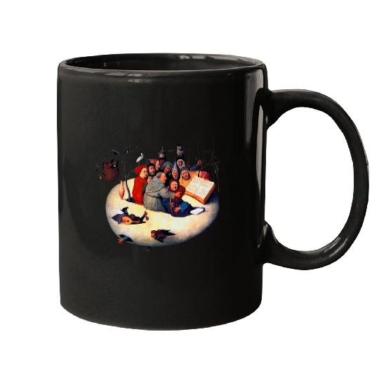 Concert in the Egg Hieronymus Bosch Mugs