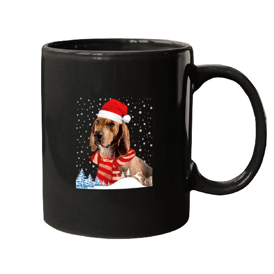 American English Coonhound Dog Ugly Christmas Sweater Xmas Mugs