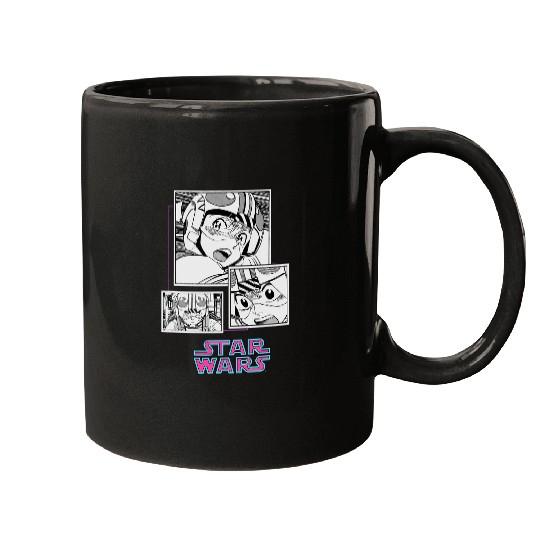 Star Wars Manga Luke Skywalker Xwing Pilot Comic Panels Mugs