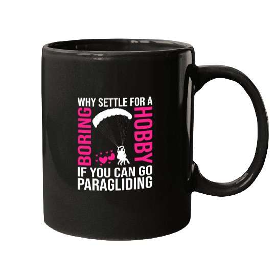 Skydiving Gift You Can Go Paragliding Funny Skydiving Lover Paraglider Mugs