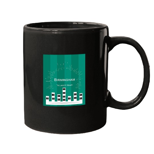 Birmingham City Art Design Mugs