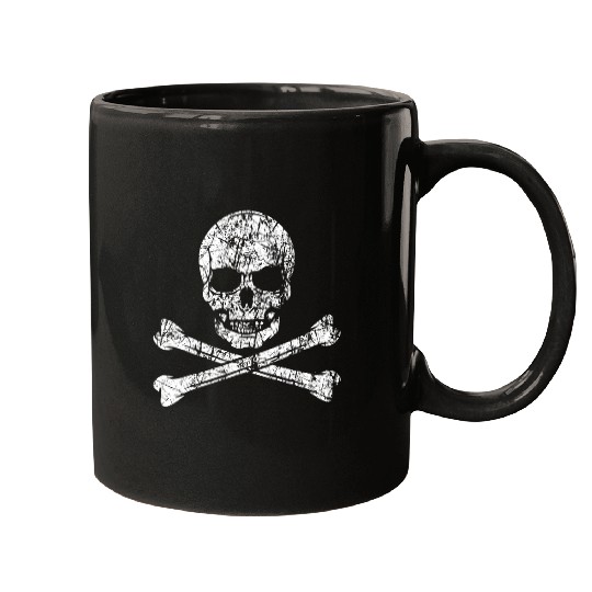 Skeletons Skulls Pirate Skull And Crossbones Sea Sailor Crew Ship Treasure Skull Mugs