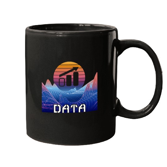 Data Analyst Space Landscape Software Engineer Data Analysis Mugs