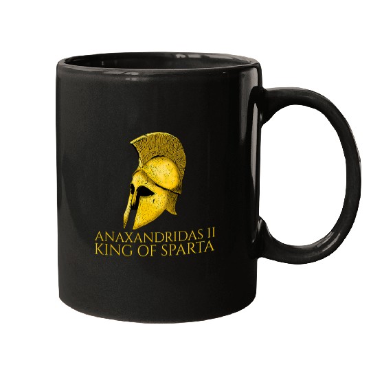 Anaxandridas II King Of Sparta Ancient Greek History Mugs
