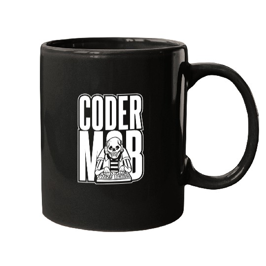 Skeletons Skulls Programmer Skeletons Coder Software Programming Coding Skull Mugs