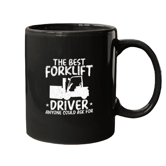 Forklift Operator Truck Worker 7 Mugs
