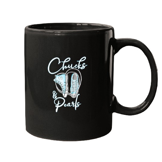 Chucks and Pearls Mugs