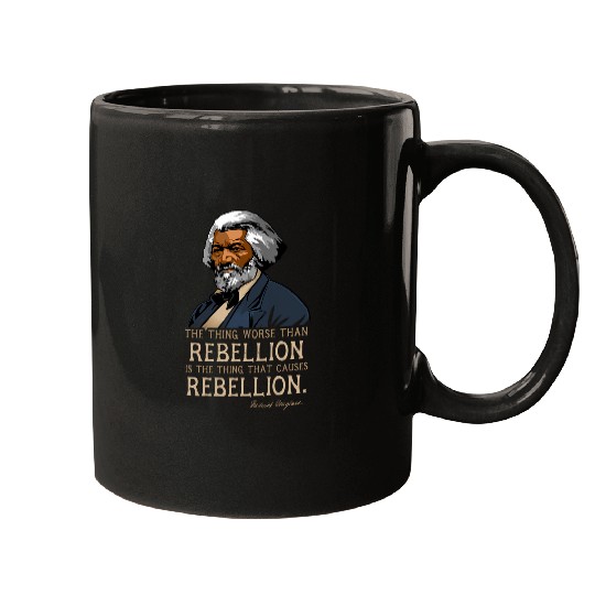 Frederick Douglass Quote for Black History Month 3 Mugs