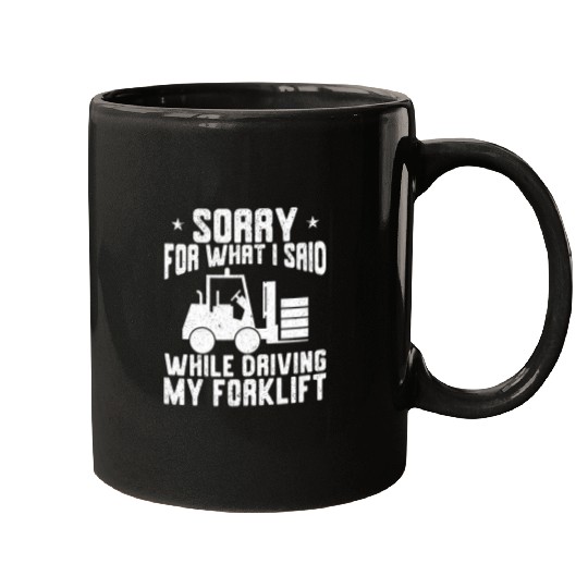 Forklift Operator Truck Worker 19 Mugs