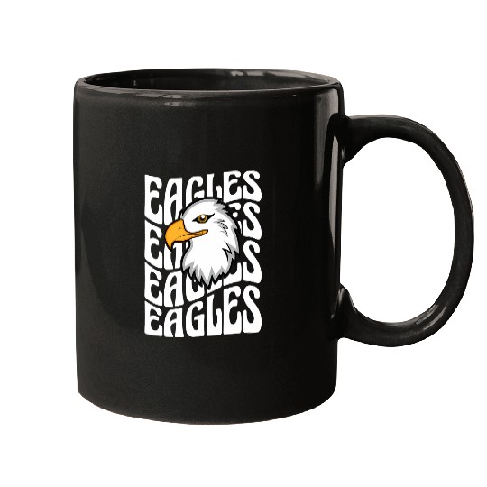 eagless School Sports Fan Team Spirit Teacher Parent Student Mugs