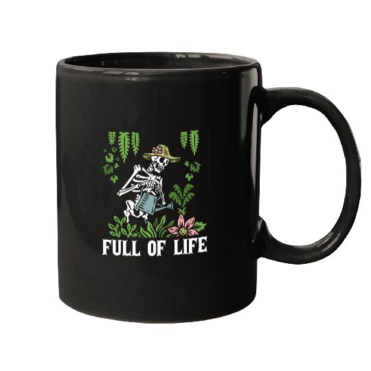 Full Of Life Plant Mom Plant Dad crazys Plant Lady Gardener Mugs