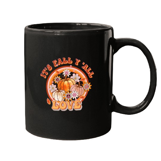 Its Fall Yall Pumpkin Spice Autumn Tree Fall Leaves Gifts 77 Mugs