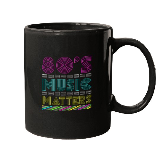 80s Music Matter Mugs