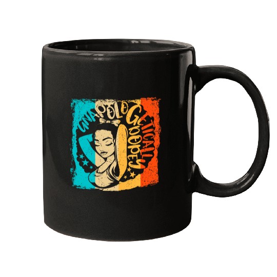 afro melanin unapologetically dope africa girl black history 2 Mugs