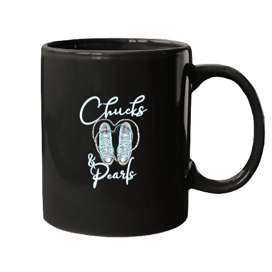 Chucks and Pearls 2 Mugs