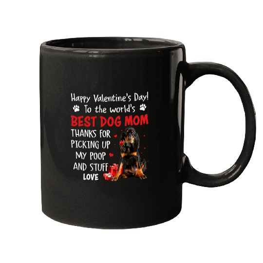 Coonhound bests Dog Mom Valentines Day Funny Puppy Dogs Mugs