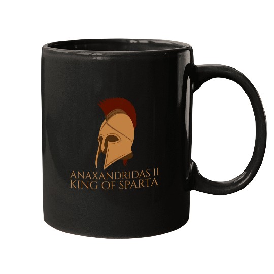 Anaxandridas II King Of Sparta Ancient Spartan History Mugs