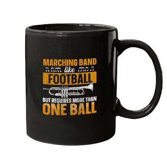 Trumpet Lover Marching band trumpet Quote for a Trumpeter Mugs