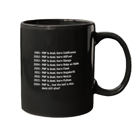 PHP Script Language Lover Funny Programmer Coder IT Humor Mugs