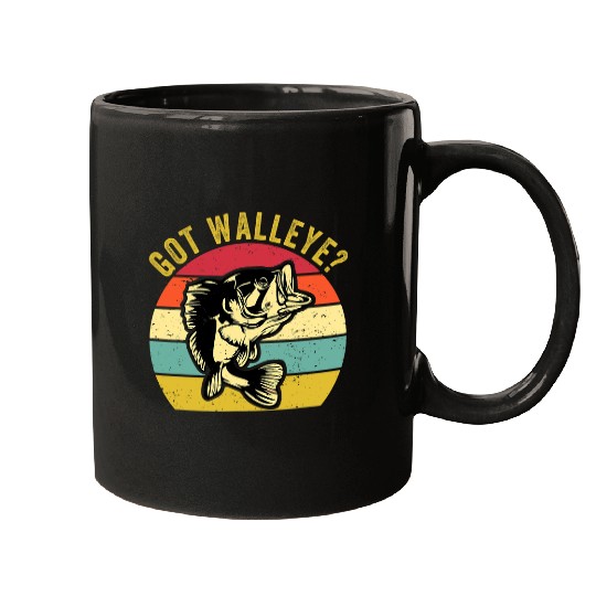 Fishing Lake Erie Walleye Fishing Fisher Mugs