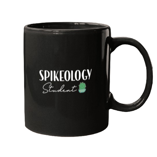 Funny Psychology Spikeology Student Cactus Pun Mugs