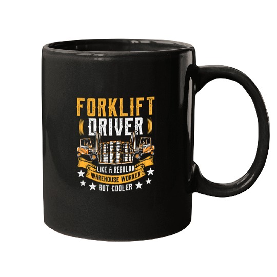 Certified Forklift Operator Forklift Driver Quote Warehouse 20 Mugs