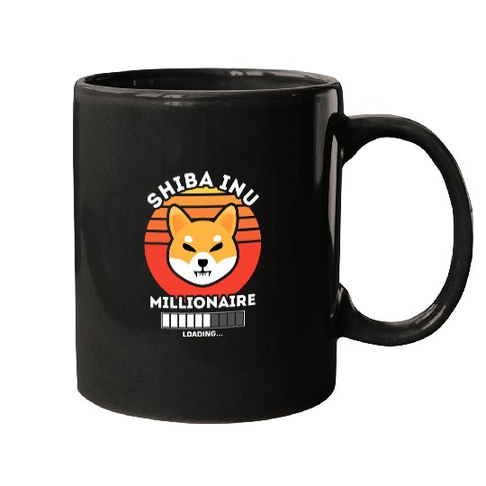Dog Shiba Inu millionaire Shiba Inu Coin cryptocurrency Mugs