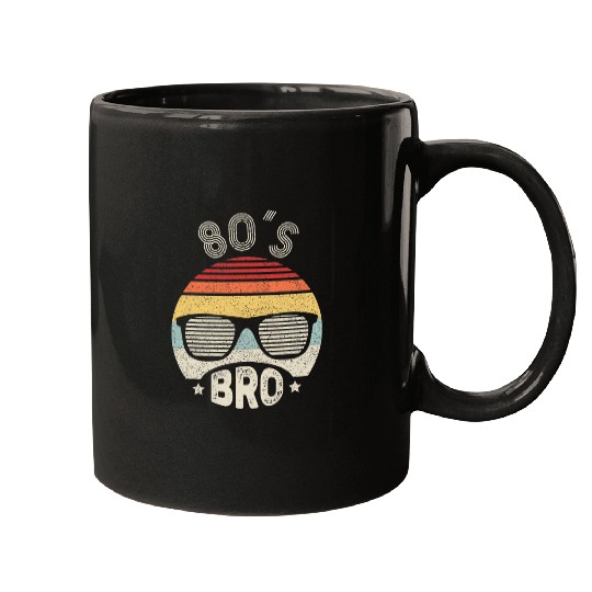 vintages Retro This Is My 80s Bro 80s 90s Party Costume Mugs