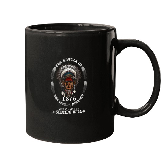 Sitting Bull Battle of the Little Bighorn Mugs