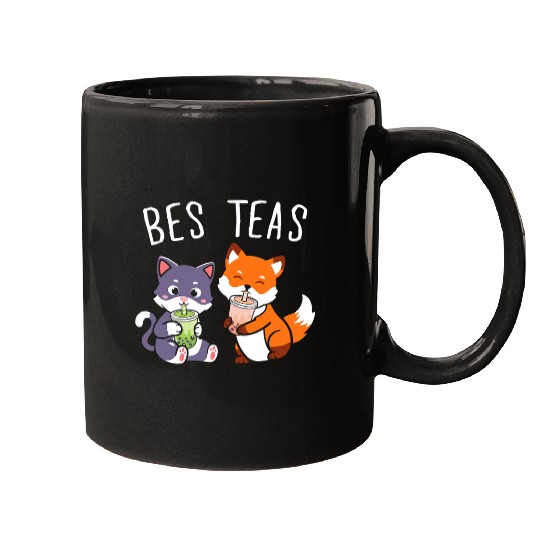 Dog Shiba Inu Cat Boba Tea Bubble Tea Neko Shiba Inu Kawaii Anime bests Fri Mugs