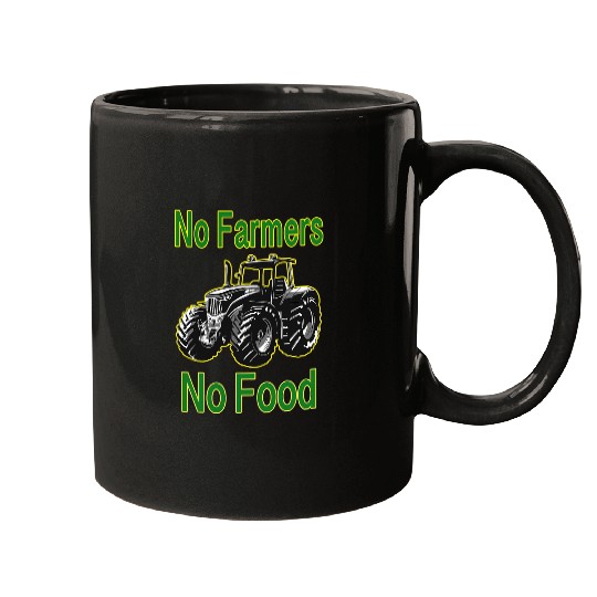 Tractor driving Farmers Tractor Farming Agriculture Food Future MidWest Mugs