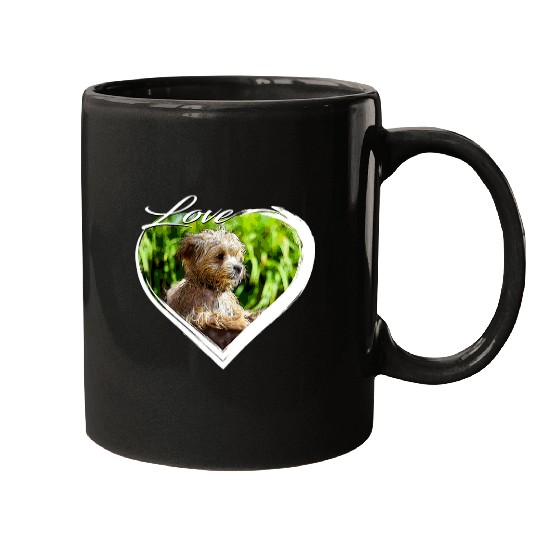 Poodles Maltipoo Poodle Maltese White Black Brown Puppy Dog Lover Poodle dog Mugs