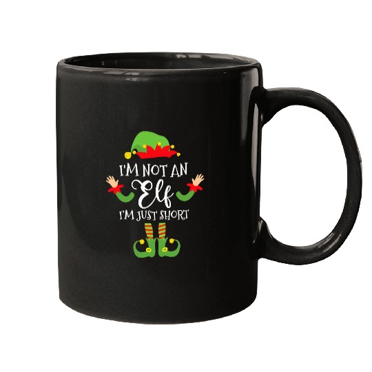 Im Not An Elf Im Just Short Funny Christmas Pajama 88 Mugs