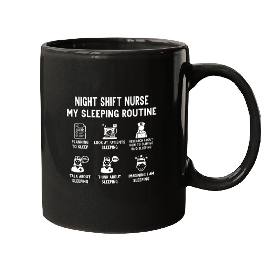 Night Shift nurses Mugs