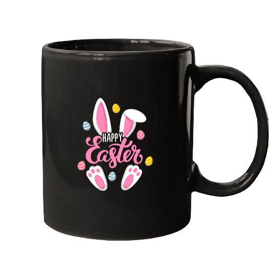 Rabbits Happy Easter Bunny Women Girls Rabbit Easter Egg Hunt Funny Mugs