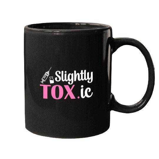 Slightly Toxic nurses Injector Aesthetic Nursing 1 Mugs
