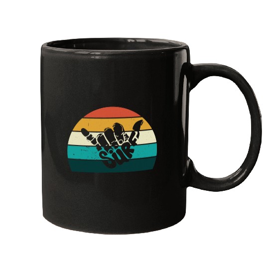Surf Life Design for Surf Beach Surfing Accessories Surfing 1 Mugs
