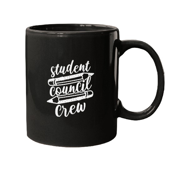 Kids Student Council Crew Elementary Middle High School Mugs