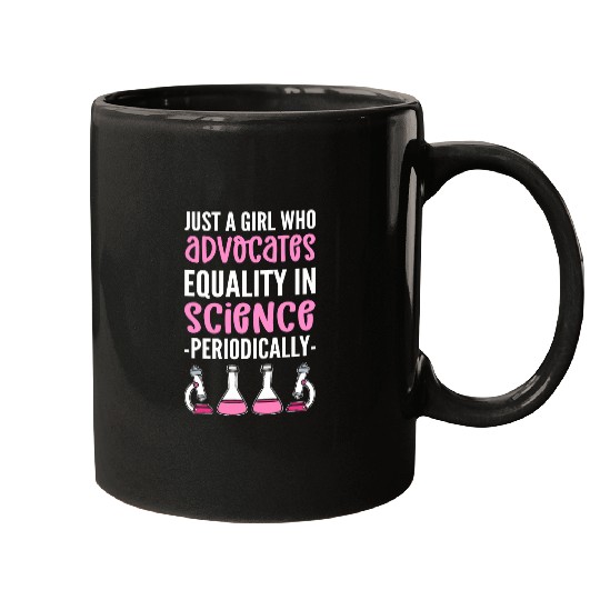 Equality In Science Female Technology Student STEMinist Mugs