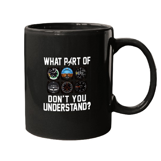 Funny Pilot Aviation Airline Pilot Flight Instruments Mugs