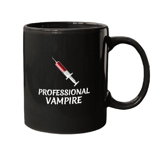 Professional Vampire Funny Phlebotomist Mugs