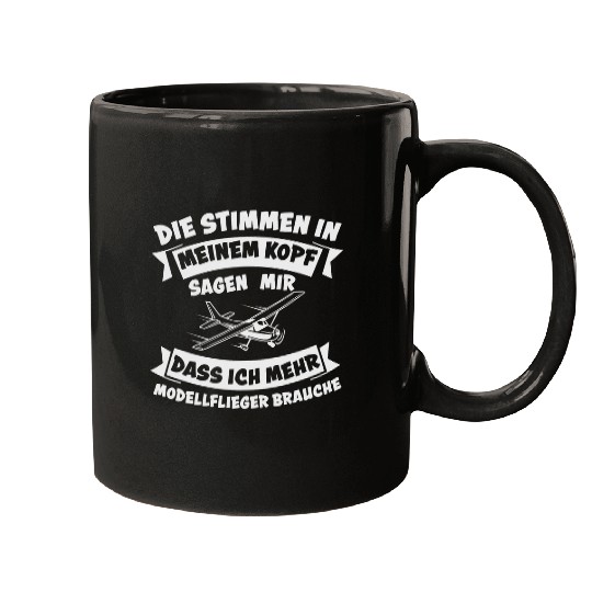Model flight RC pilot model making Mugs