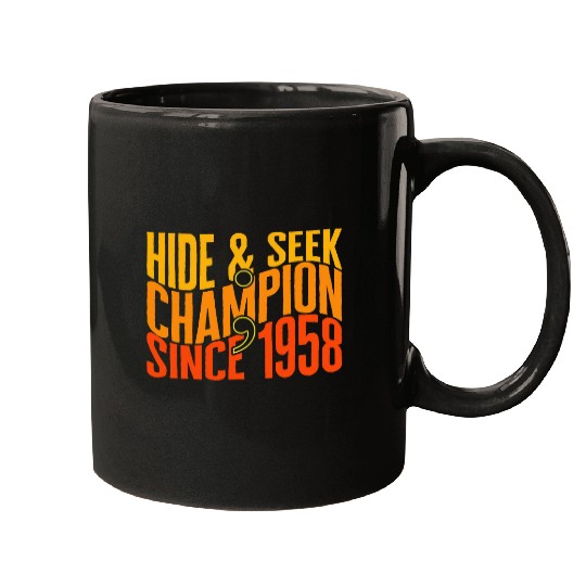 Programmer Hide And Seek Champion Since 1985 Funny Coding So Mugs