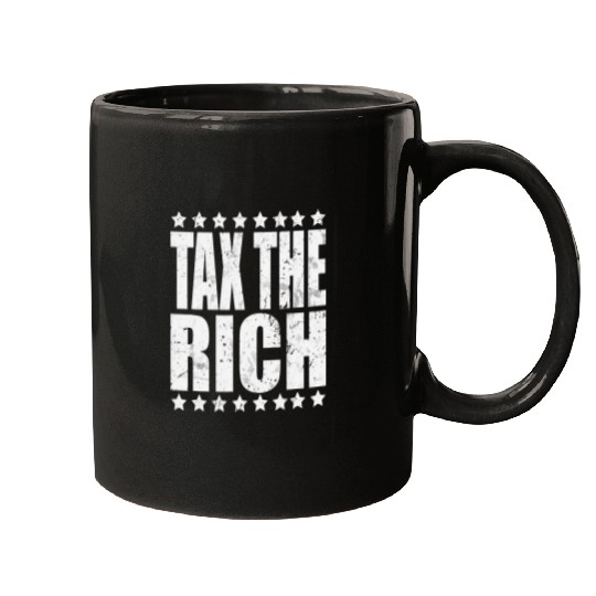Tax The Rich vintages Retro Cancel Student Debt AOC 4 Mugs