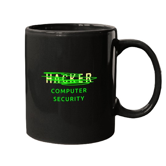 Computer Security Funny Programmer Hackathon Costume Mugs