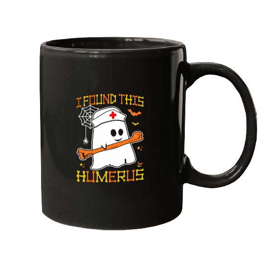 I Found This Humerus Funny Spooky Season Halloween 3 Mugs