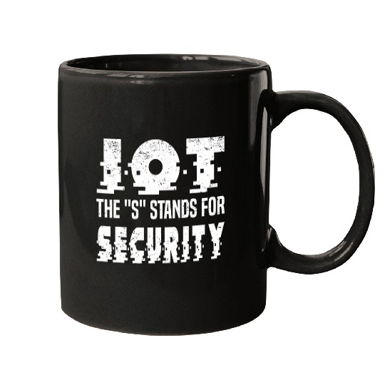IOT The S Stands For Security Data Scientist SQL Developer 2 Mugs