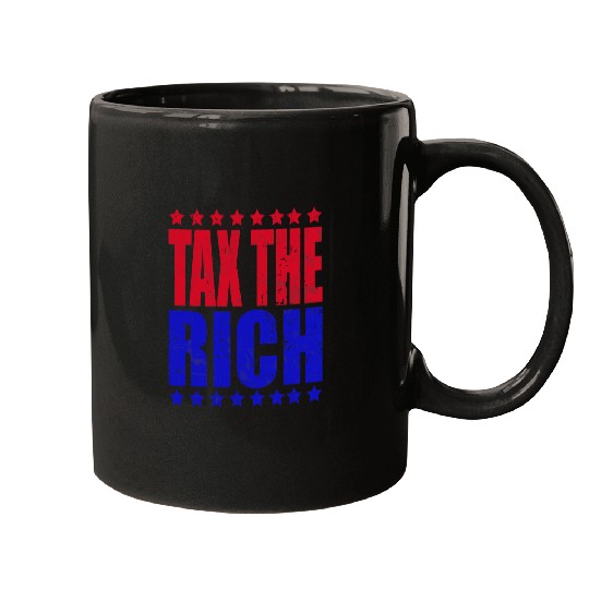 Tax The Rich vintages Retro Cancel Student Debt AOC 6 Mugs