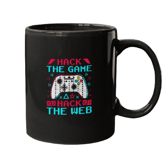 Web Developer Gamer Nerd Video Gaming Computer Programmer Mugs